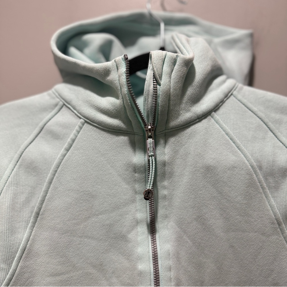 Lululemon Scuba Oversized Full-Zip Hoodie -Sheer Blue - Picture 5 of 7